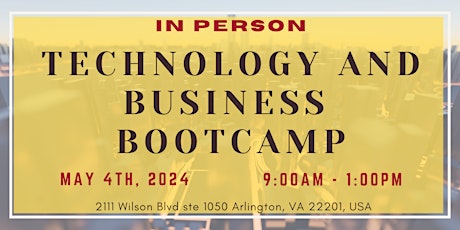Technology and Business Bootcamp