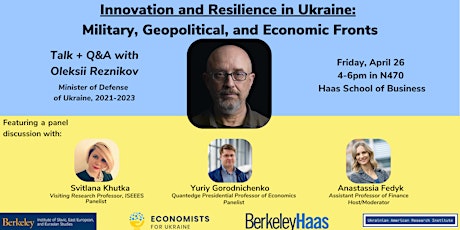 Oleksii Reznikov on Innovation and Resilience in Ukraine