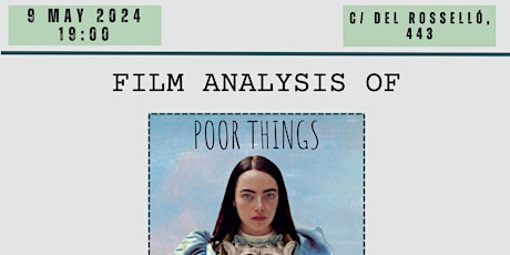 POOR THINGS-Psychological Film Analysis (In Person)