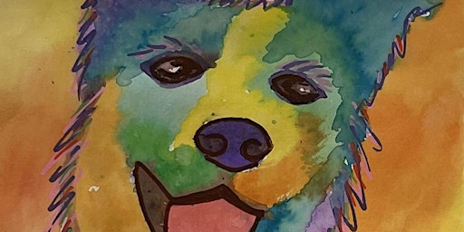 Imagem principal do evento Downtown Art Week- Paint Your Pet with Watercolors