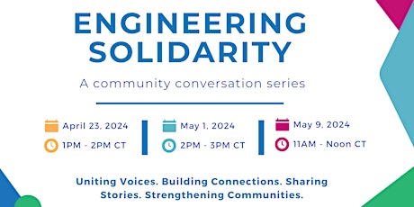 Engineering Solidarity: A community conversation series
