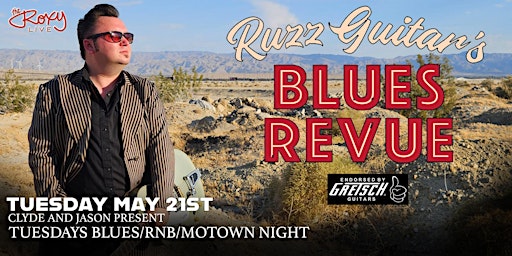 Imagem principal do evento RUZZ GUITAR'S BLUES REVUE