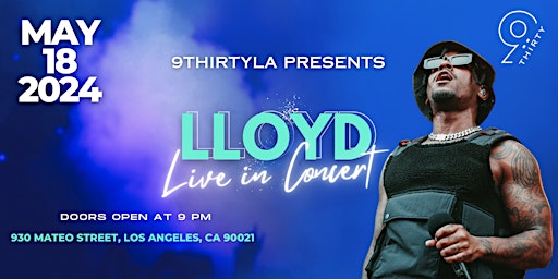 Lloyd - Live in Concert primary image