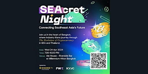 Imagem principal do evento SEAcret Night 2024