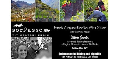 Imagem principal do evento Heroic Vineyards Rooftop Wine Dinner at Quintessential