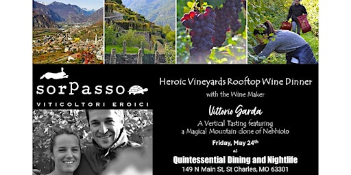 Imagem principal do evento Heroic Vineyards Rooftop Wine Dinner at Quintessential