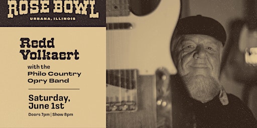 Immagine principale di Redd Volkaert w/ the Philo Country Opry Band live at the Rose Bowl Tavern 