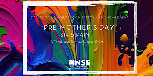 Imagem principal do evento Pre-Mother's Day Sip & Paint