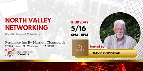 Free North Valley Rockstar Connect Networking Event (May, near L.A.)
