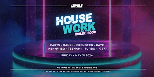 HOUSEWORK: BOILER ROOM @ CLUB 693 | May 31st 2024 primary image