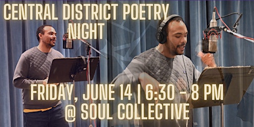 Primaire afbeelding van Central District Poetry Night