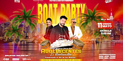 Imagem principal do evento Los Adolescentes el Reencuentro Boat party