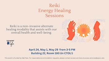 Primaire afbeelding van Reiki Energy Healing Sessions