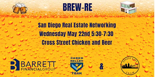 Imagem principal do evento Jared Kelley and BrewRE at Cross Street Chicken and Beer