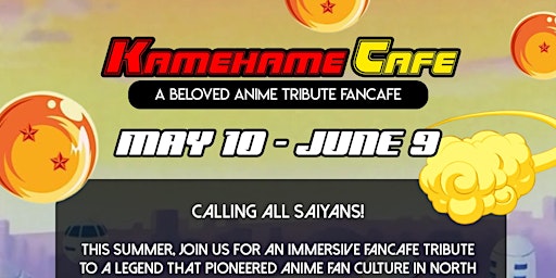 Primaire afbeelding van KAMEHAME CAFE - A Pop-up Anime Dining Experience