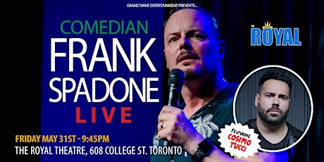 Frank Spadone live at The Royal Theatre