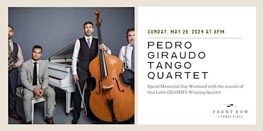 Hauptbild für Pedro Giraudo Tango Quartet