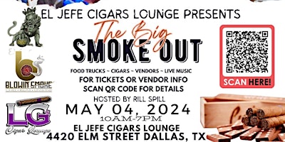 Imagem principal do evento El Jefe Cigars Big Smoke Out