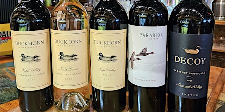 Exciting News Alert! exclusive Wine Tasting event featuring Duckhorn Vineyards!