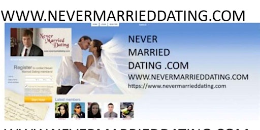 Primaire afbeelding van Never Married Dating . Com   Worlds First Ever Dating App For Never Married People