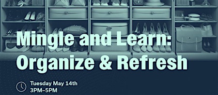 Mingle and Learn  - Organize and Refresh  primärbild