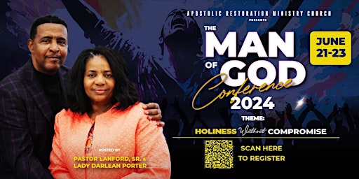 Imagem principal do evento The Man of God Conference 2024