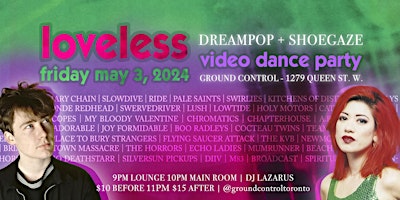 Imagem principal do evento LOVELESS: Shoegaze & Dreampop Video Dance Party