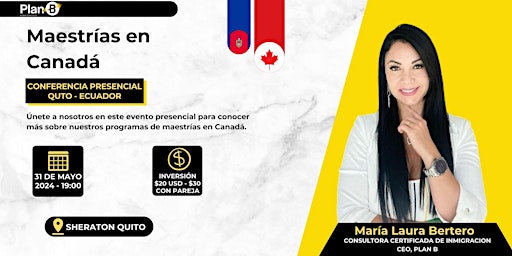 Hauptbild für Maestrías en Canadá - Quito