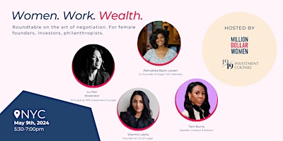 Image principale de Women. Work. Wealth. - The Art of Negotiation