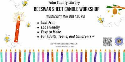 Imagem principal do evento WDW: Beeswax Sheet Candle Workshop