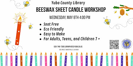 WDW: Beeswax Sheet Candle Workshop