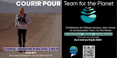 Imagem principal do evento Courir pour Team For The Planet - Avignon