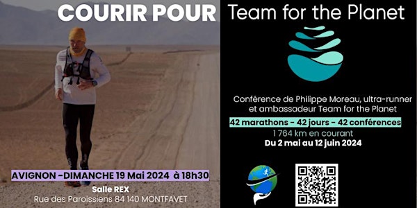 Courir pour Team For The Planet - Avignon