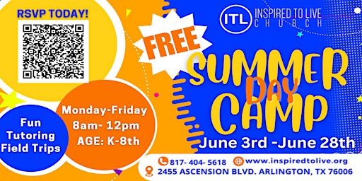 Primaire afbeelding van ITL Free Summer Day Camp