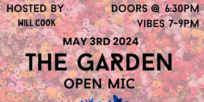 Imagem principal do evento The Garden Open Mic