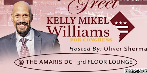 Imagem principal do evento Meet & Greet with Kelly Mikel Williams