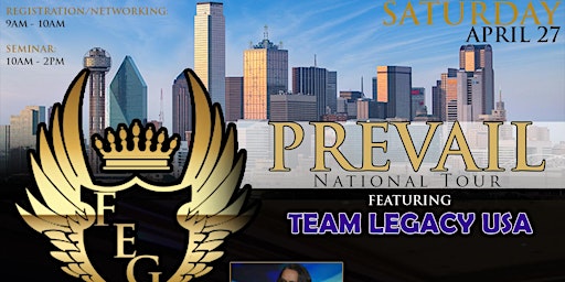 Primaire afbeelding van FEG PREVAIL National Tour featuring TEAM LEGACY USA