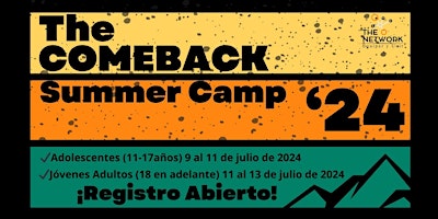 COMEBACK CAMP 2024
