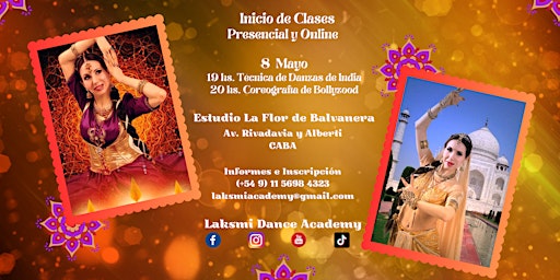 Imagem principal do evento Bollywood y Danzas de India  Clases Regulares