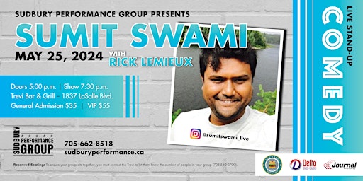 Primaire afbeelding van LOL Stand up comedy with Sumit Swami