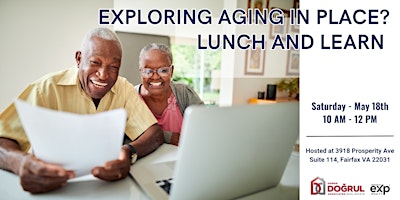 Imagen principal de Exploring Aging in Place? - Lunch & Learn