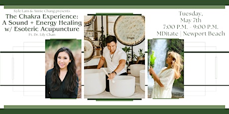 The Chakra Experience: Sound + Energy Healing w/ Esoteric Acupuncture