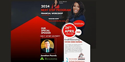 Immagine principale di The People’s Realtor Next Step Financial & Counseling Workshops 