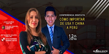 Imagen principal de Conferencia Gratis Como Importar De Usa y China a Perú