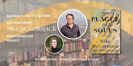 Author Event: Mike McCormack's "This Plague of Souls" primary image