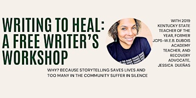 Writing to Heal: A Free Writer's Workshop primary image