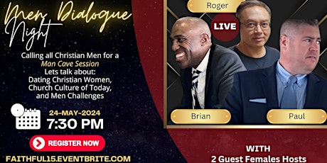 Christian Men Dialogue Night - Man Cave Session primary image