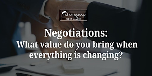 Primaire afbeelding van Negotiations - What value do you bring when everything is changing?