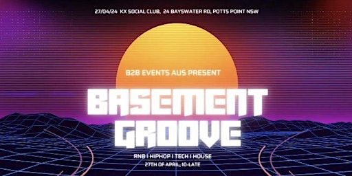 SYDNEY, Basement Groove, 2 ROOMS primary image