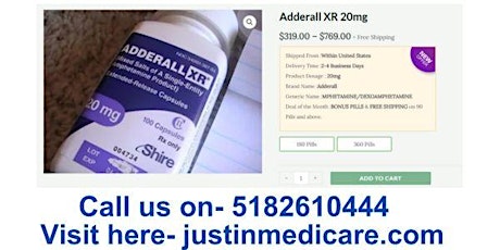 Buy Adderall Online Get in Just Few Clicks